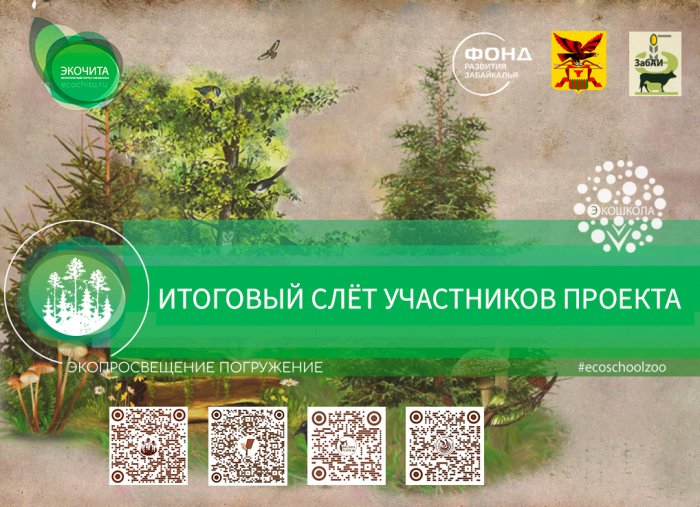 В Чите прошел Итоговый слёт участников проекта АНО ДПО Экошколы Экопросвещение «Погружение»